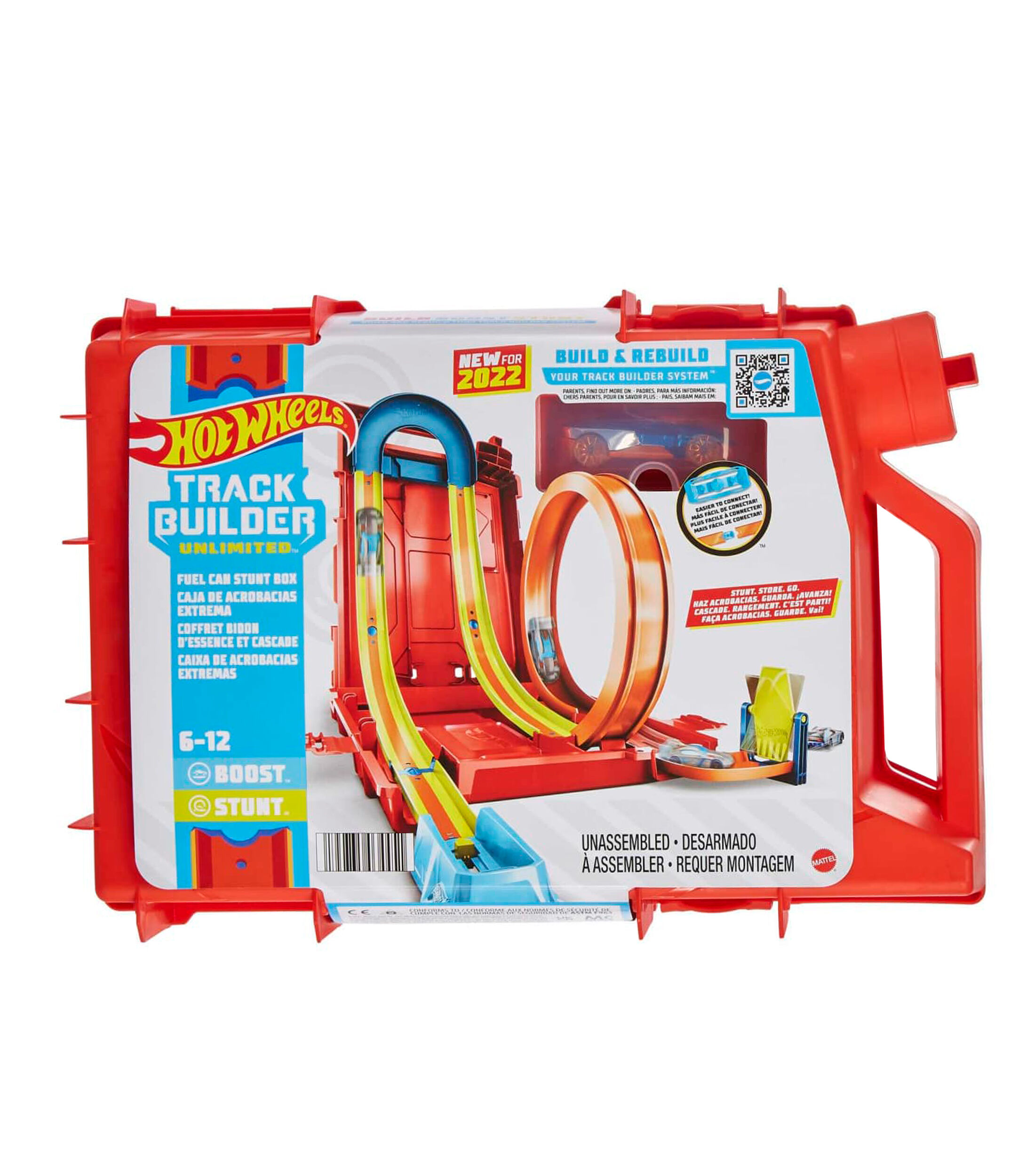 Hot Wheels Track Builder Unlimited Caja De Acrobacias Extrema El Palacio De Hierro