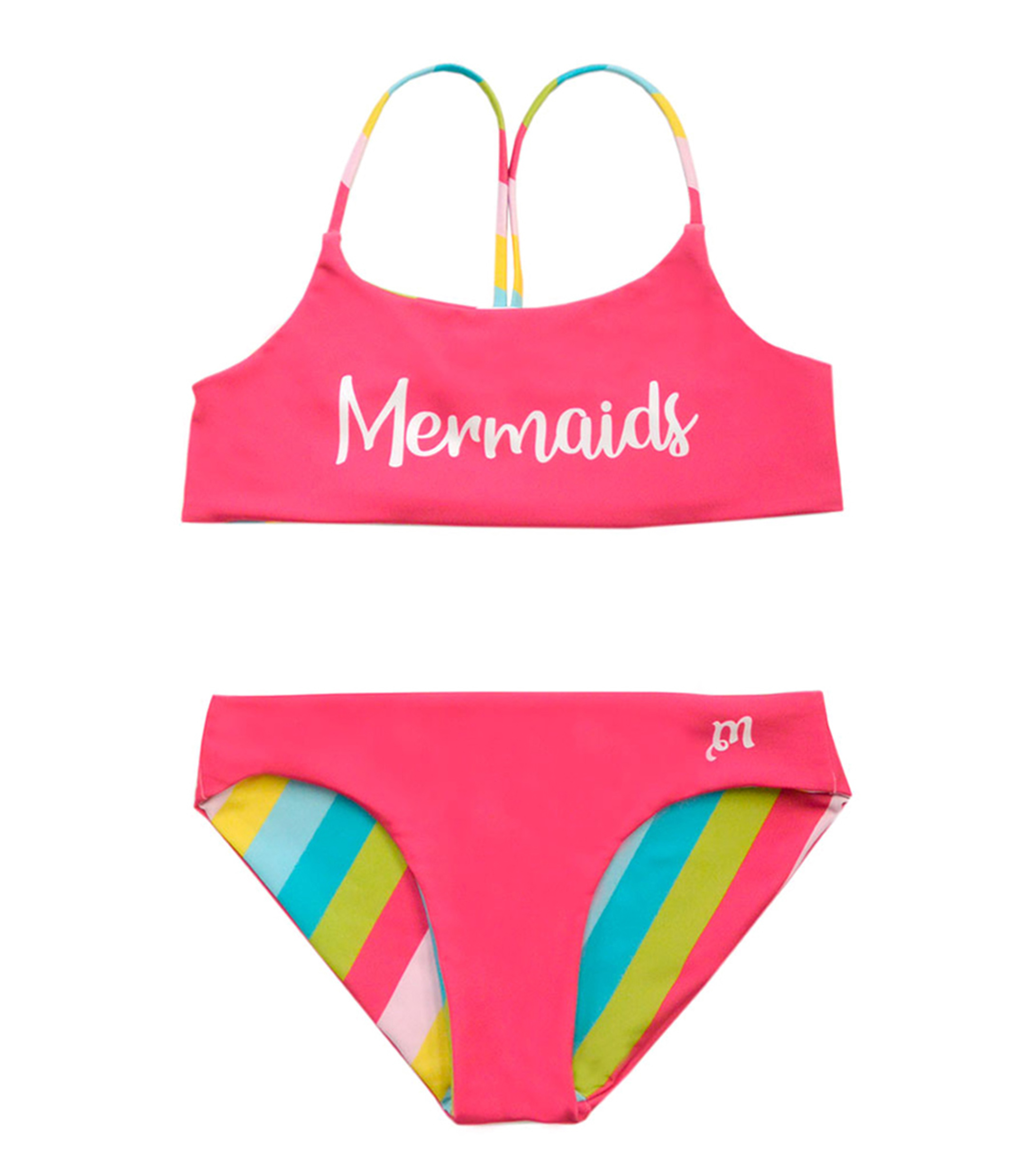 Mermaids Bikini Reversible Piezas Lollipop Ni A El Palacio De Hierro