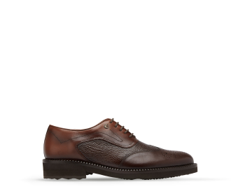 Zapato color cafe