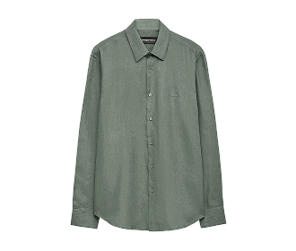 Camisa color verde
