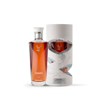 Botella de whisky GLENDFIDDICH