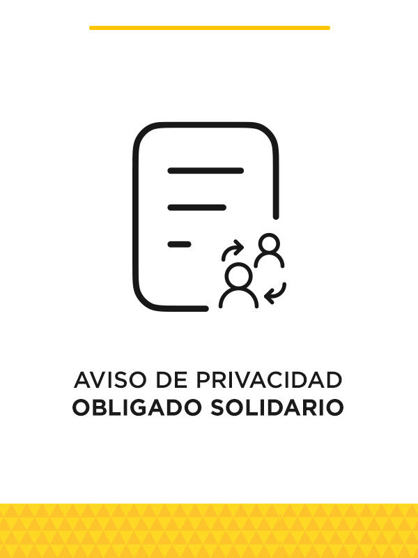 AVISO DE PRIVACIDAD - OBLIGADO SOLIDARIO