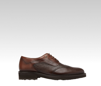 Zapato color cafe