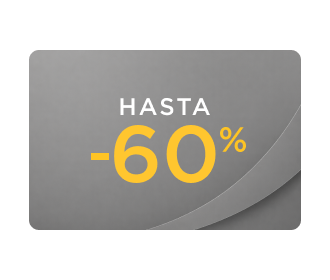 Hasta -60%
