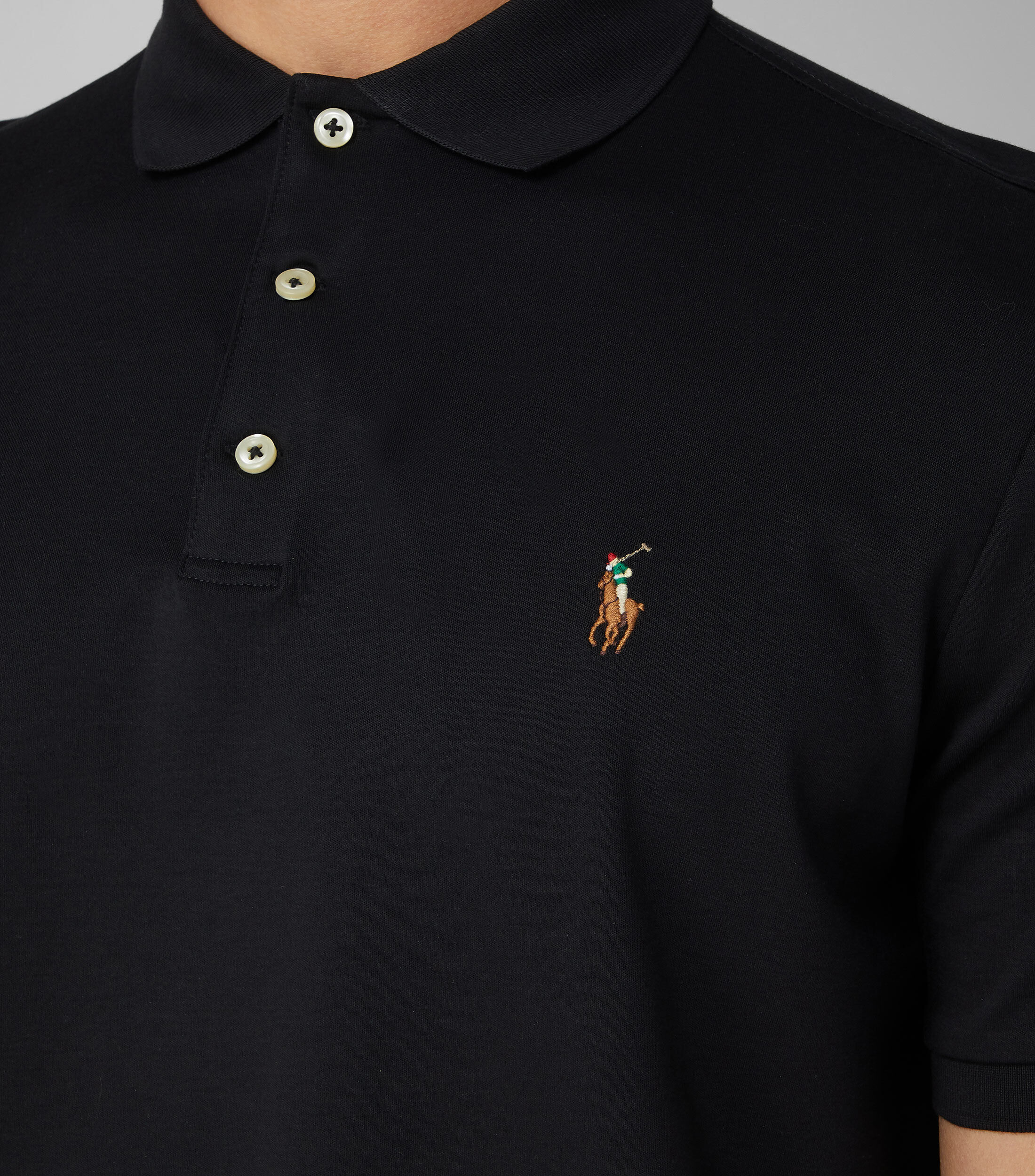 T shirt polo ralph lauren nera new arrivals