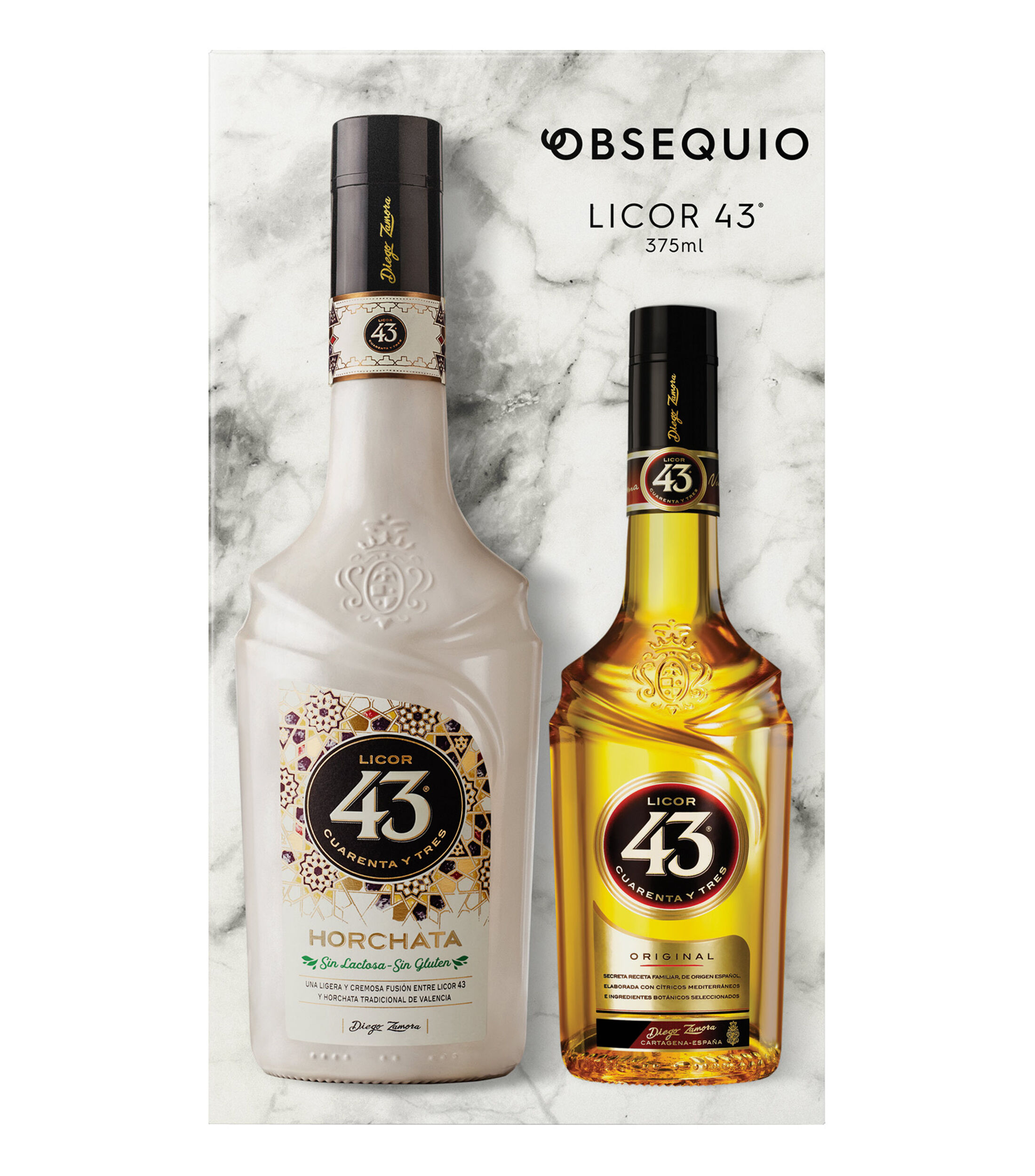 Licor 43 Licor 43 Horchata, 700 ml + Licor 43, 375ml El Palacio de Hierro