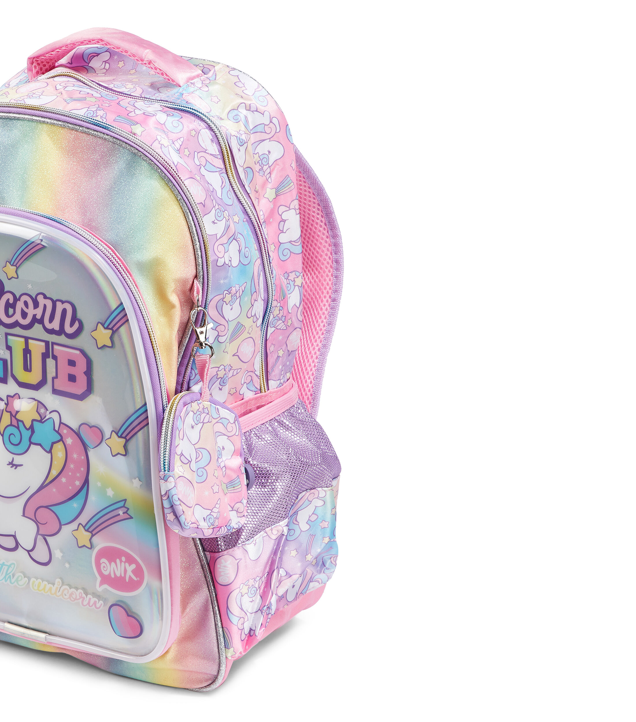 Mochila Escolar Herlitz Loop Magic Unicorn - 16 L, Ligera, Con Material Reflectante Y Espalda Ergonómica