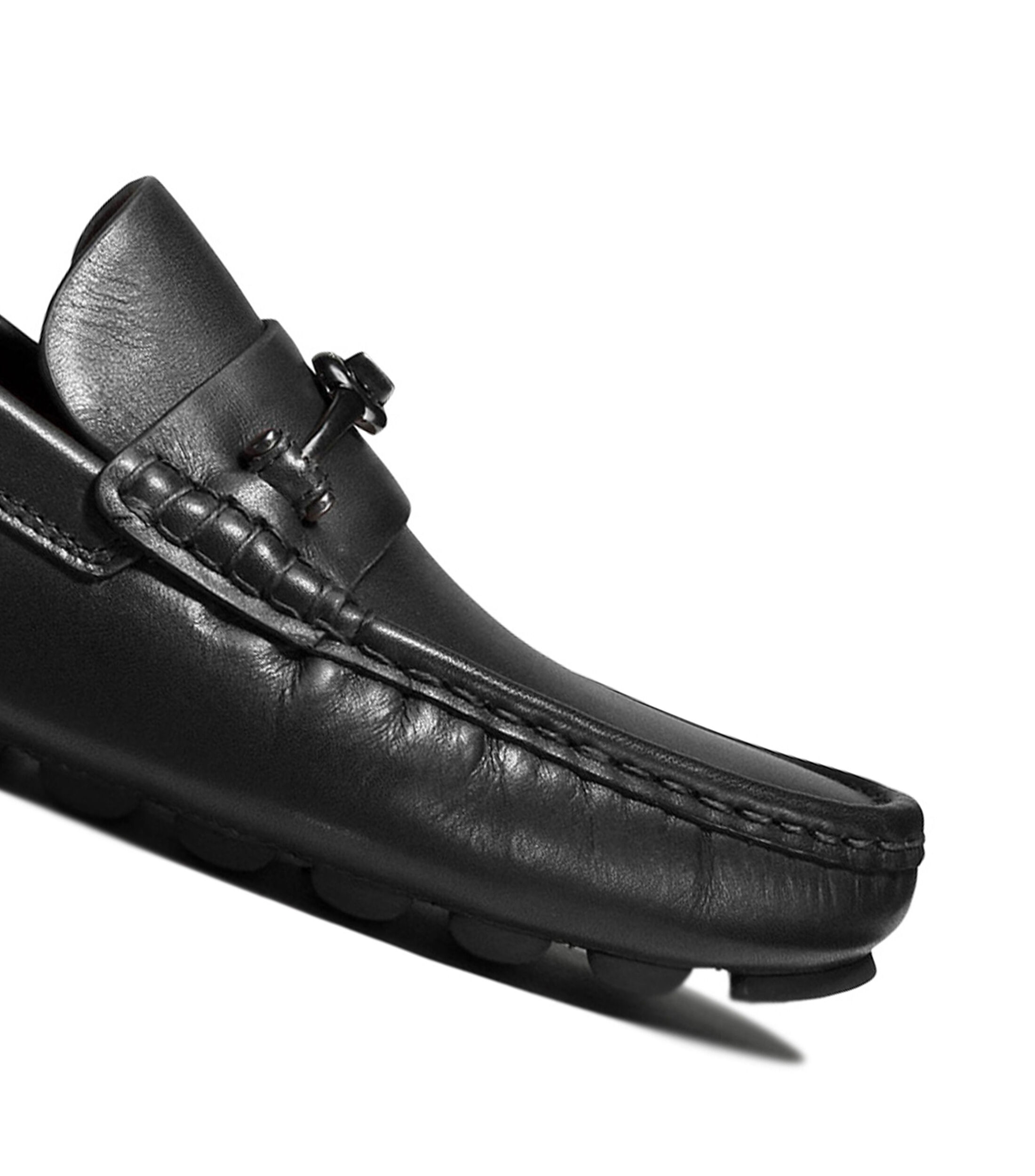 Mocasines Coach Fleece Shearling Hombre Kaki Black COACH