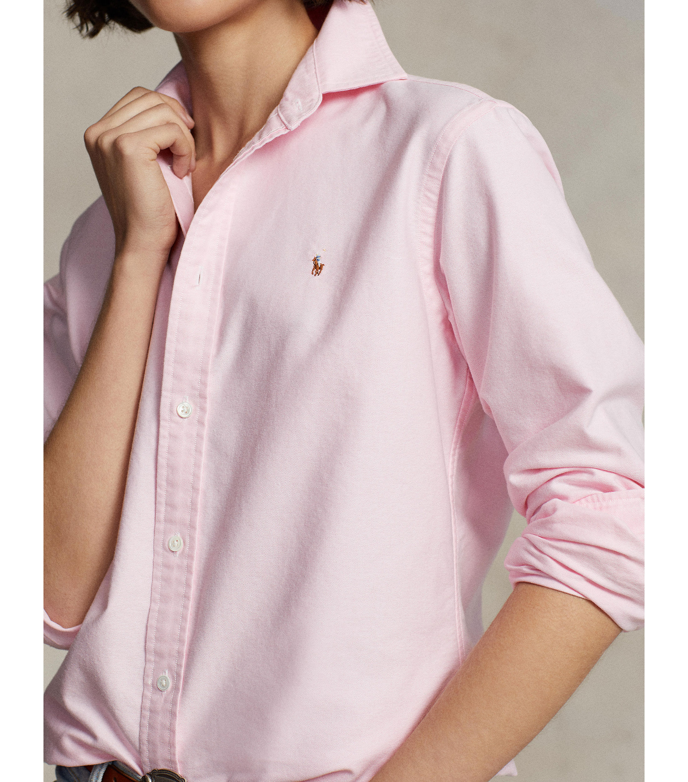 Polo manga larga mujer ralph lauren online