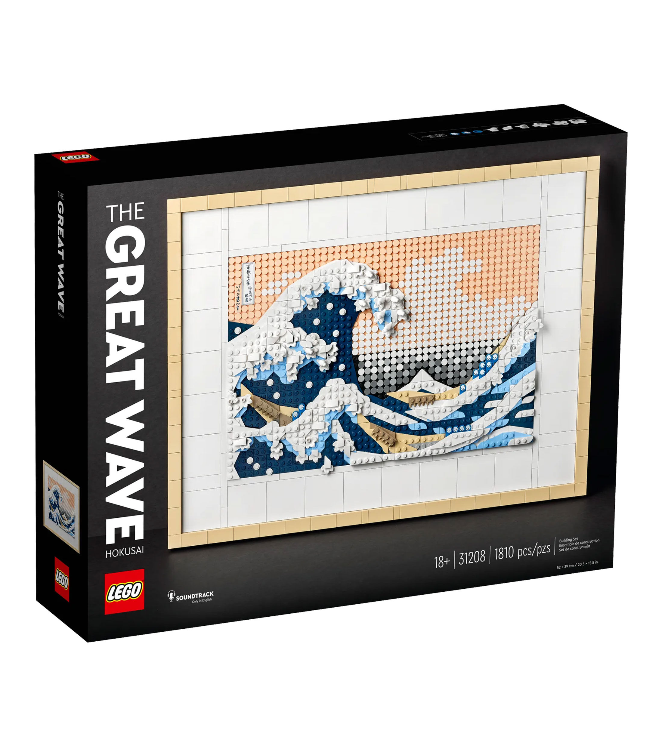 Lego Lego Art, Hokusai La Gran Ola El Palacio de Hierro