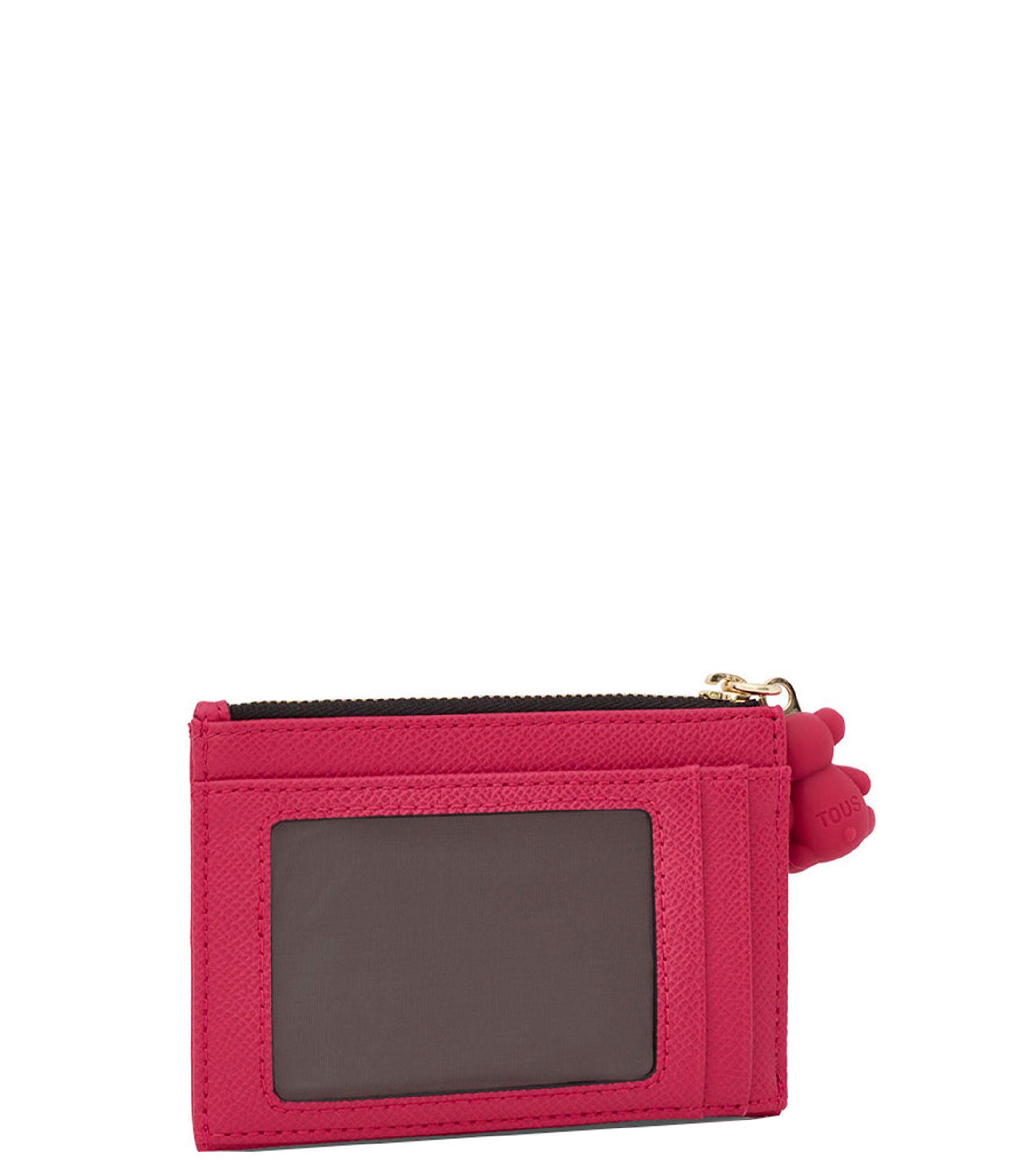 Cardholder Monedero Tous Charol Light Yellow Change Purse - Main Image