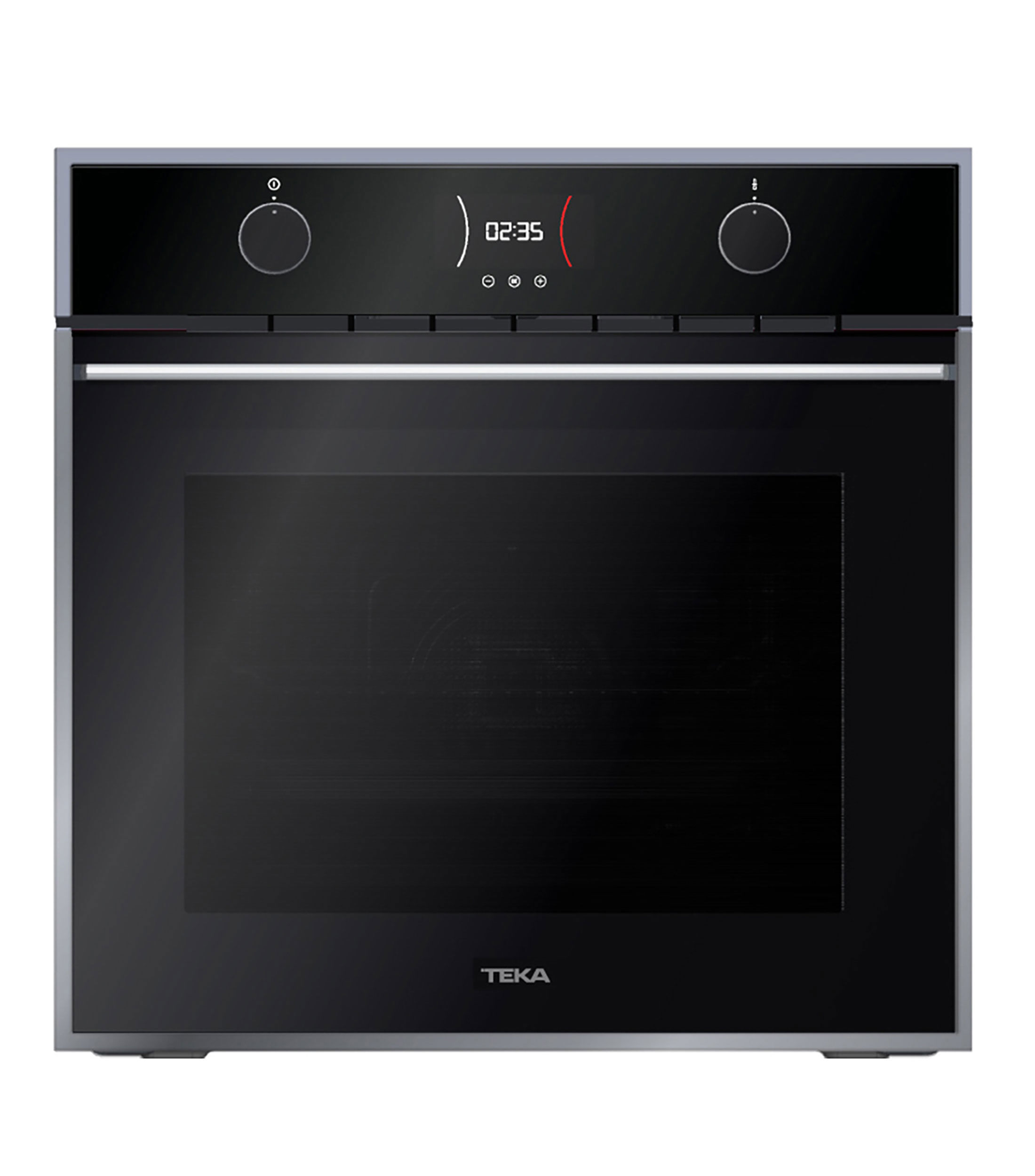 Teka Horno Eléctrico y a Gas Multifunción con Convección HLB 760 G SS 23.4' en Acero Inoxidable