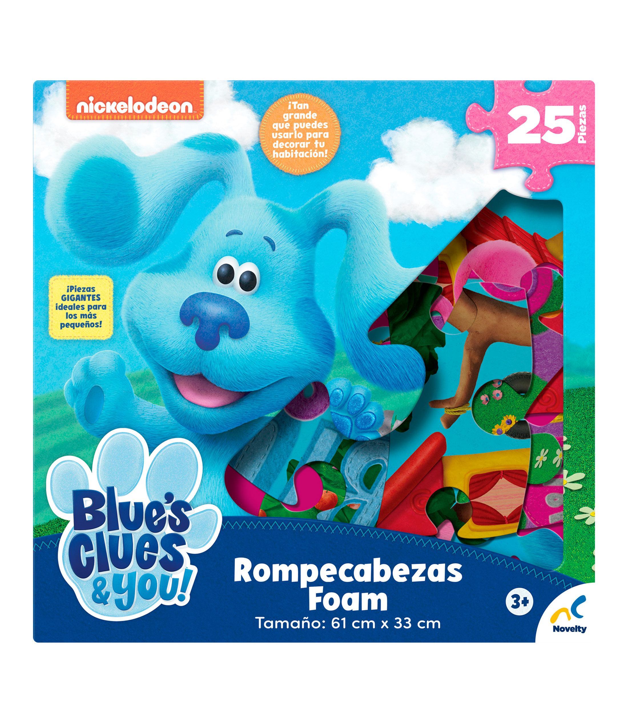 Rompecabezas Disney Rompecabezas Bluey Infantil Cilindro Juegos De