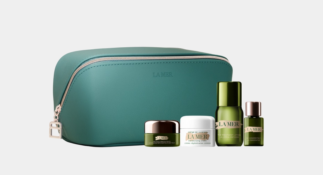 obt&eacute;n una cosmetiquera con 4 minis LA MER