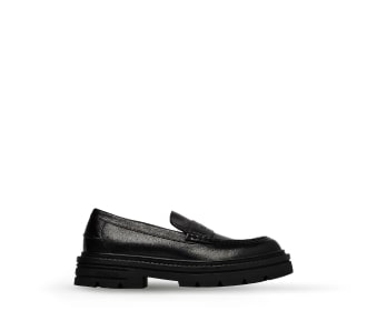Mocasin para hombre de color negro, Calzado de lujo para Hombre