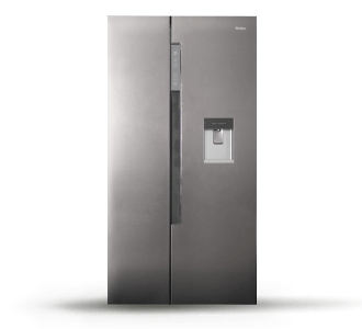 Refrijerador gris, Outlet Electrónica