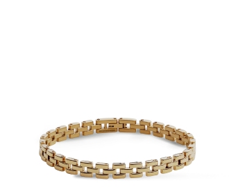 Imagen de pulcera dorada Pulseras joyeria fantasia