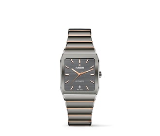 Reloj gris cuadrado, RADO