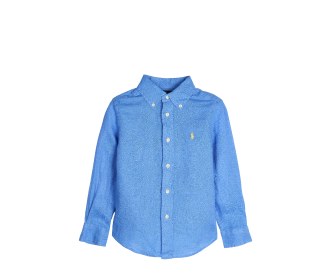 camisa azul, BEBES MODA ROPA