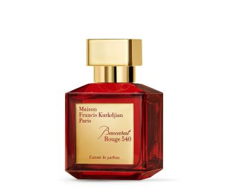 Imagen de botella de perfume roja