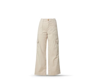 pantalon beige de mujer