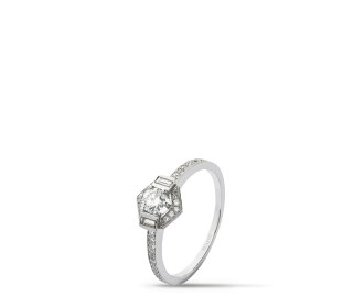 anillo plateado, SUAREZ