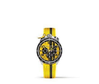 reloj amarillo bomberg