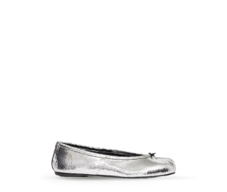 Zapato bajo de color plateado, Maison-Margiela