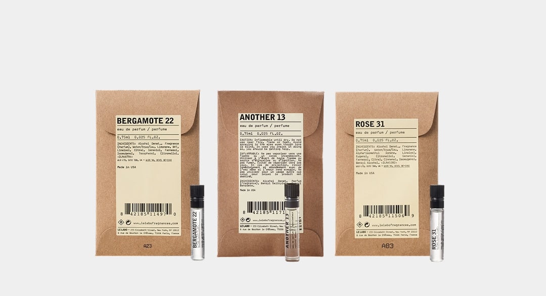 obt&eacute;n una muestra Le Labo