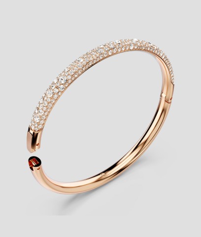 Pulsera  color cobre con pedrería 