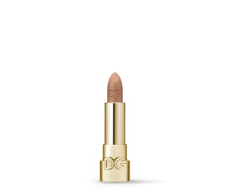 labial cafe y dorado de la marca Dolce Gabbana
