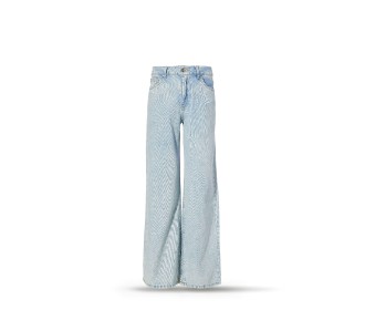 pantalon azul de mujer
