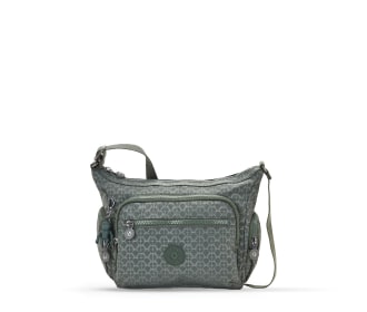 Bolso gris con verde, NIÑAS