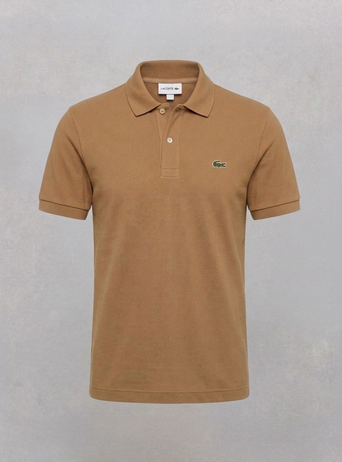 Polos de gama alta beige hombre