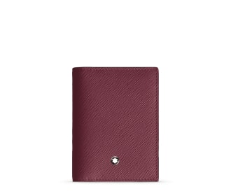 Imagen de cartera roja de piel
