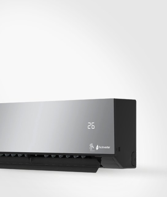 Aire acondicionado gris