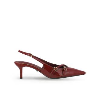 zapatilla color vino