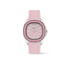Reloj color plateado con rosa, PHILIPP PLEIN