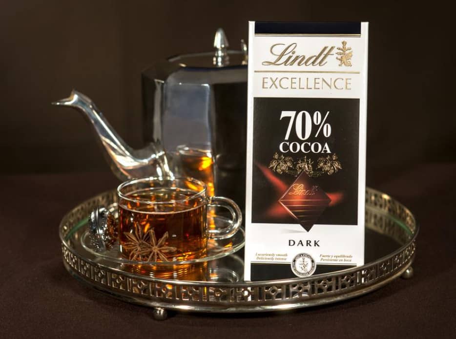 Acompa&ntilde;a tu chocolate Lindt Excellence con t&eacute;