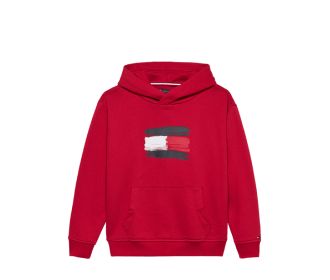 sudadera roja de la marca Tommy Hilfiger