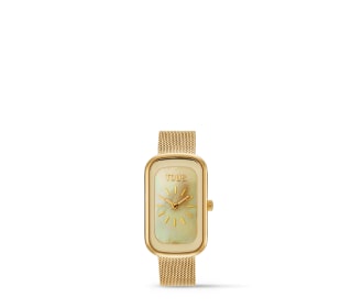 Reloj color dorado