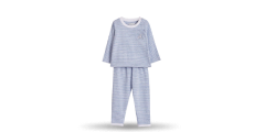 conjunto de pantalon y playera color azul cielo. BABY COTTONS