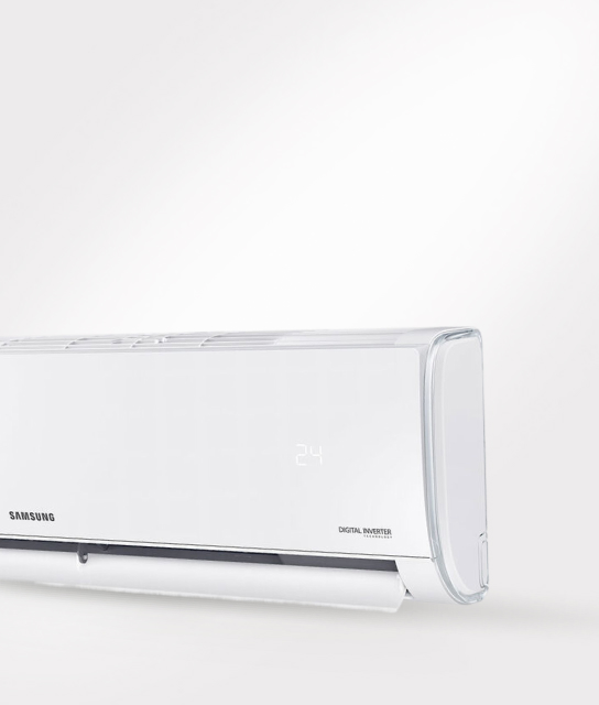 Aire acondicionado blanco