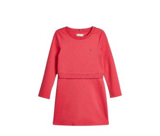 vestido rojo, BEBES MODA ROPA