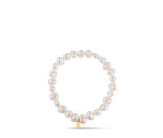 Pulcera blanca con plateado TOUS JOYERIA