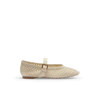 Zapato plano blanco, Flats mujer