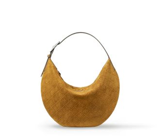 Imagen de un bolso tipo hobo color cafe