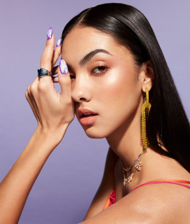 Imagen del rostro de una mujer