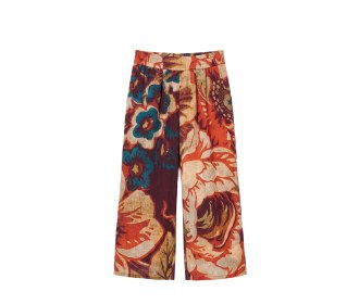 pantalon con flores, RAPSODIA