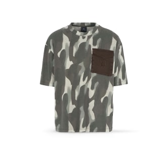 camisa de hombre gris, streetwear Hombre